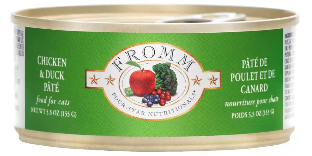 Fromm Four-Star Chicken & Duck Pâté Cat Food 1