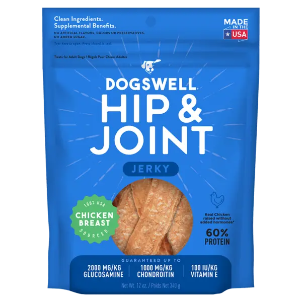 Dogswell Hip & Joint Jerky Treats, Chicken Breast 1