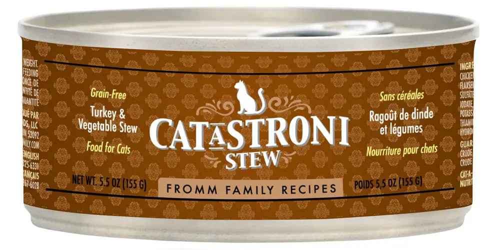 Fromm Family Recipes Cat-A-Stroni™ Turkey & Vegetable Stew Cat Food 1