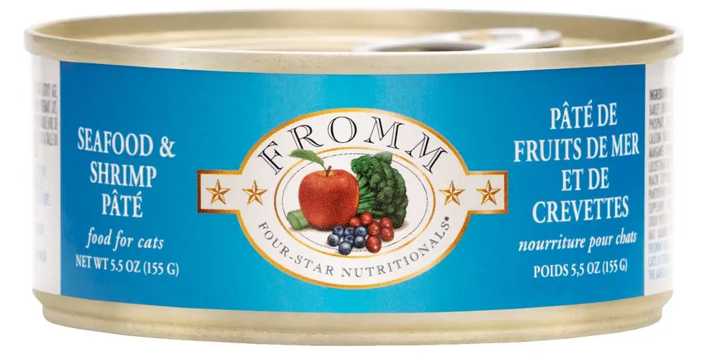 Fromm Four-Star Seafood & Shrimp Pâté Cat Food 1