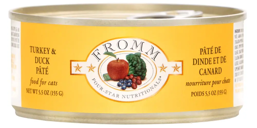 Fromm Four-Star Turkey & Duck Pâté Cat Food 1