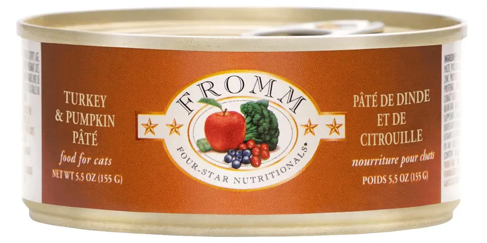 Fromm Four-Star Turkey & Pumpkin Pâté Cat Food 1