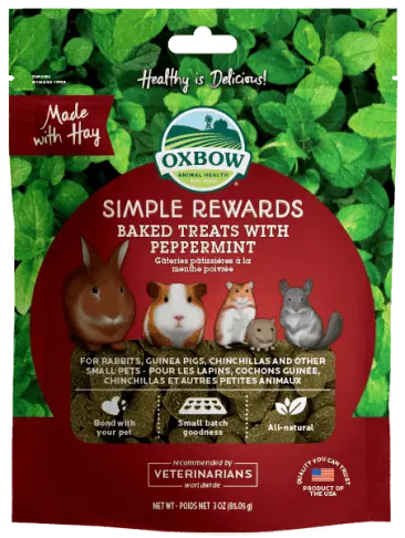 Oxbow Animal Health Simple Rewards Baked Treats With Peppermint 1