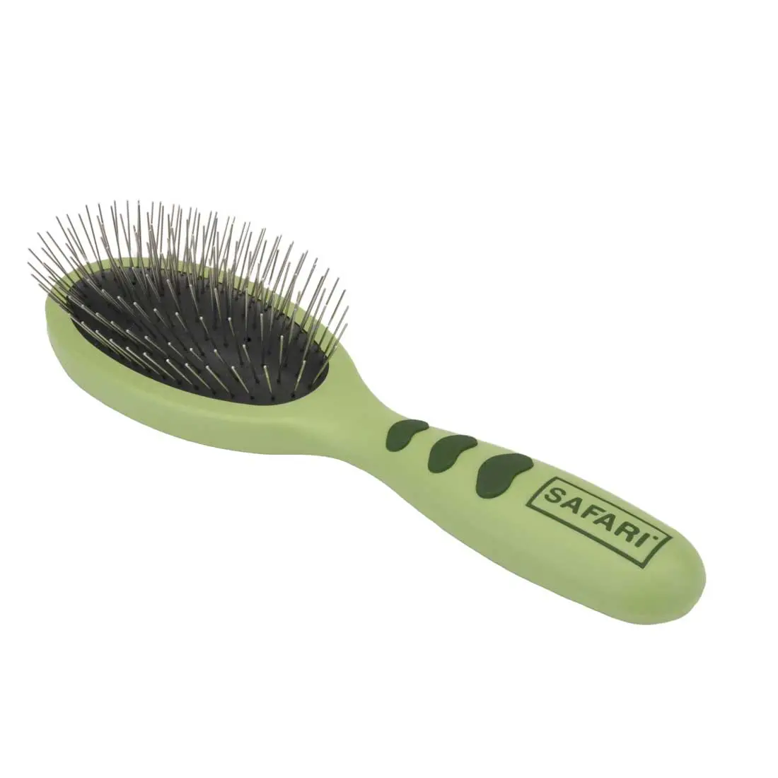Safari Wire Pin Brush With Plastic Handle 1