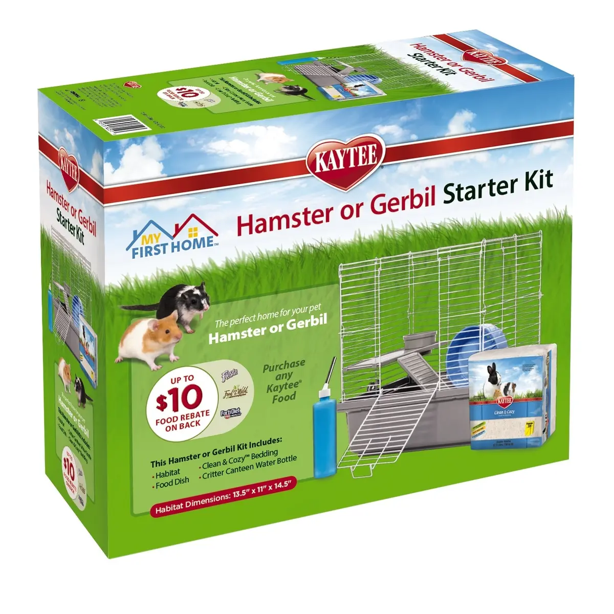 Kaytee My First Home Hamster & Gerbil Starter Kit 1