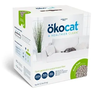 Ökocat® Dust Free Non-Clumping Paper Pellet Cat Litter 1