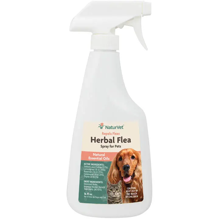 Naturvet Herbal Flea Spray For Pets 1