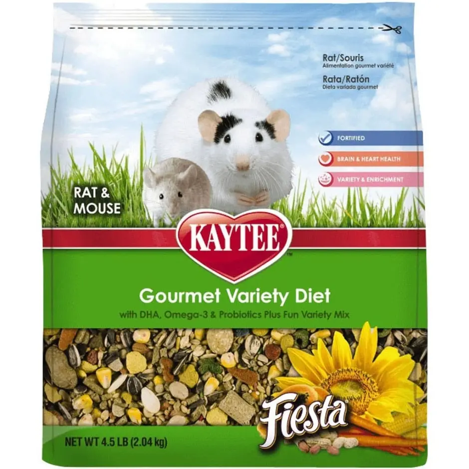 Kaytee Fiesta Gourmet Variety Diet Mouse & Rat Food 1