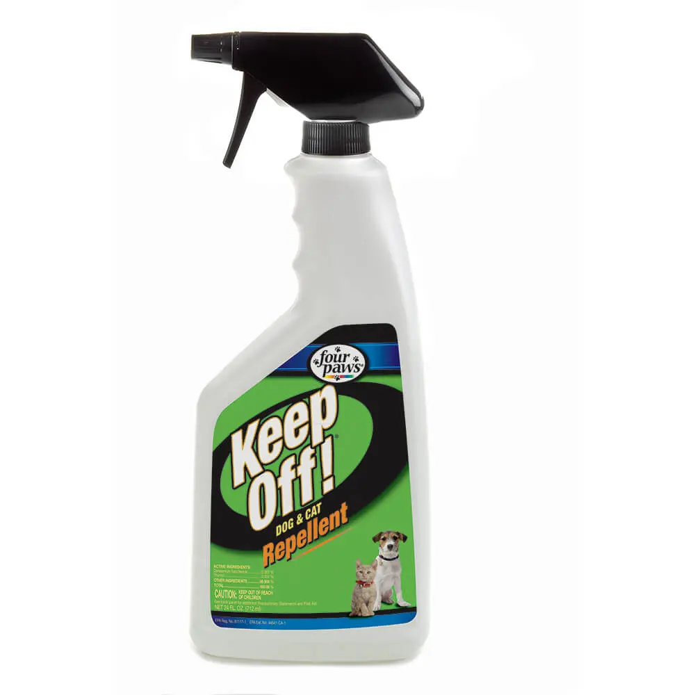 Four Paws Keep Off!® Dog & Cat Repellent Spray For Indoors & Outdoors 1
