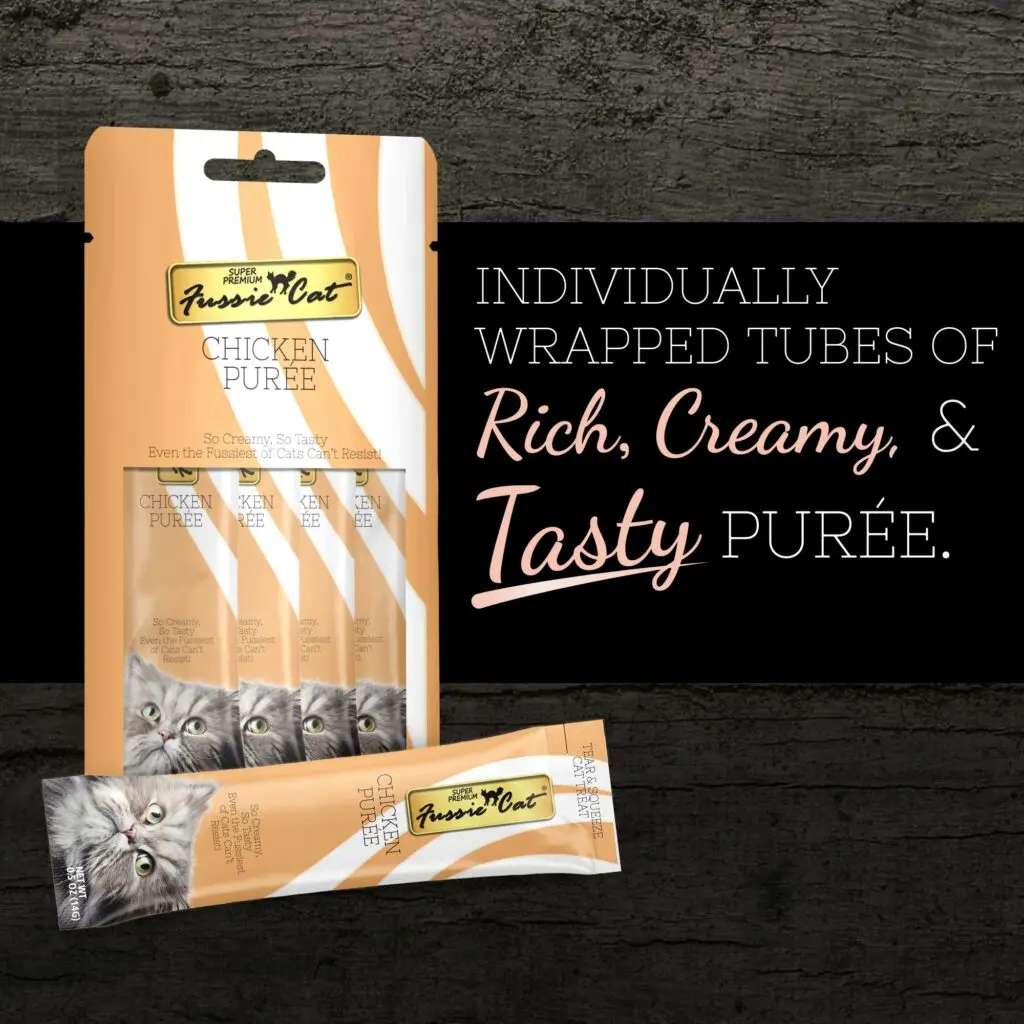 Fussie Cat Chicken Purée 1