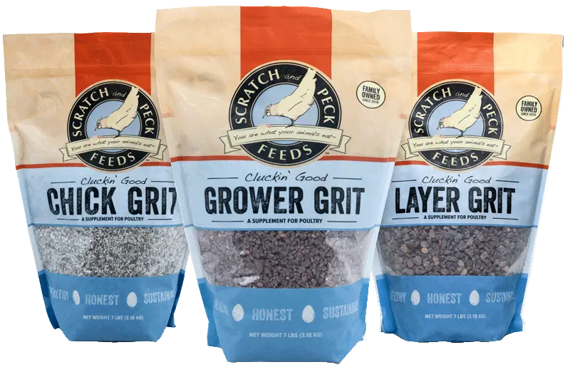 Scratch And Peck Feeds Cluckin’ Good Chick Grit 1