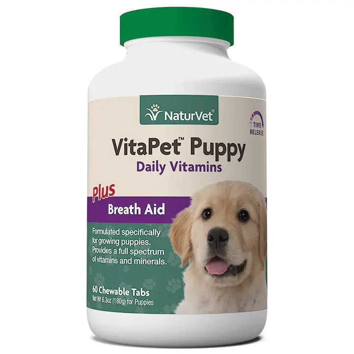 Naturvet Vitapet™ Puppy Daily Vitamins Chewable Tablets 1