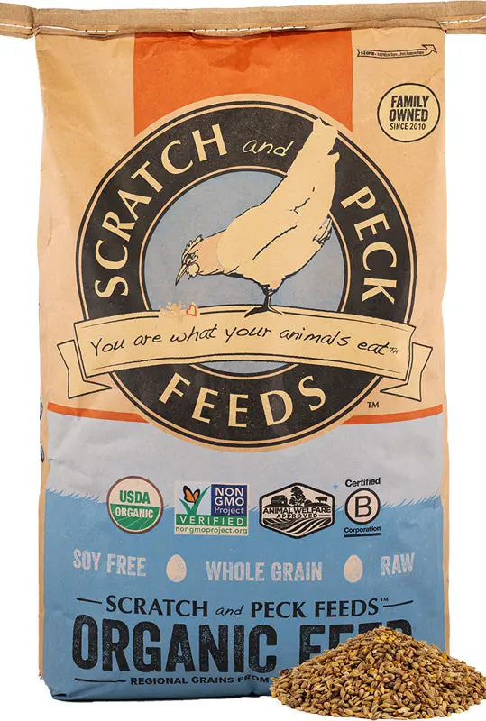 Scratch And Peck Feeds Naturally Free Organic Grower Feed 1