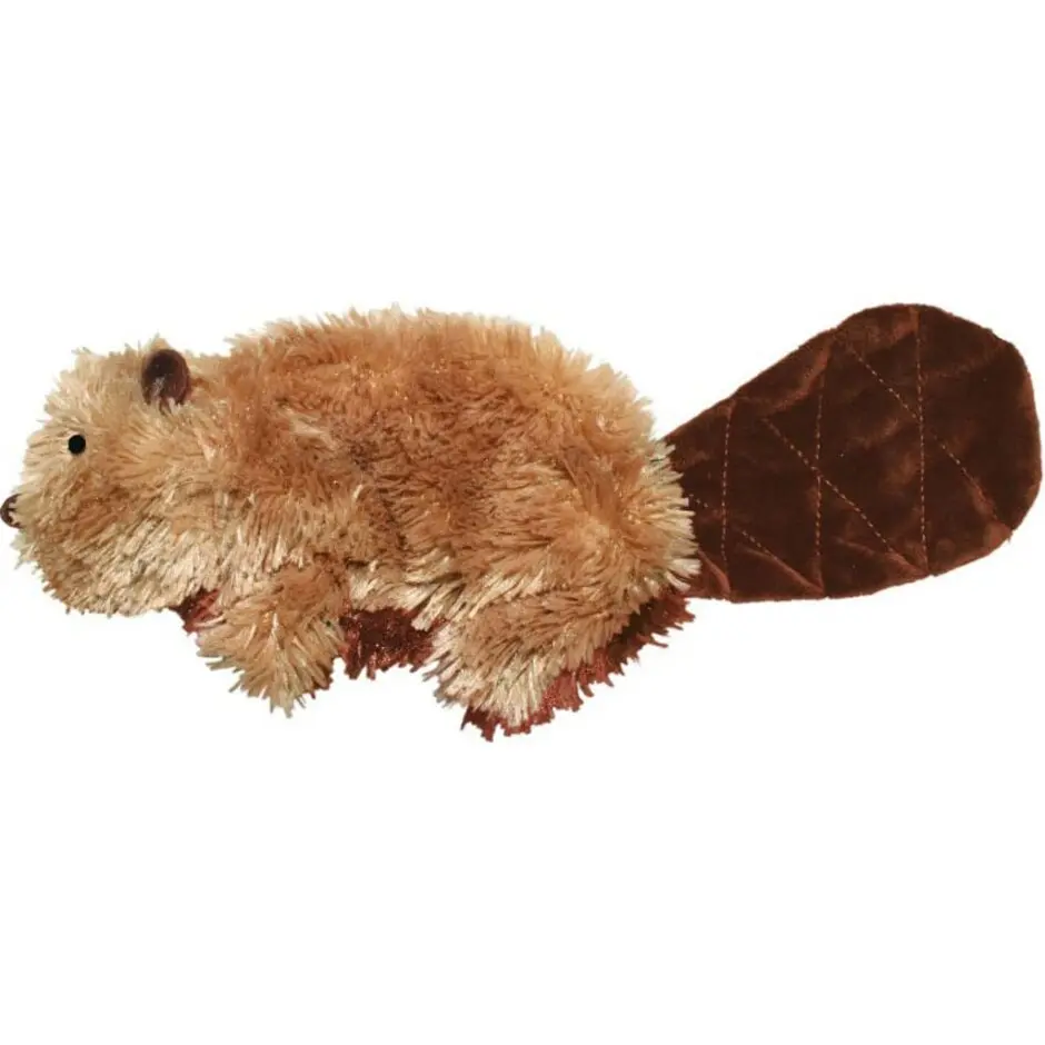 Kong Plush Beaver Dog Toy 1