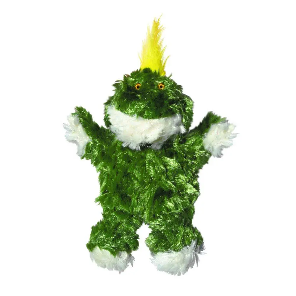 Kong Plush Frog Dog Toy 1