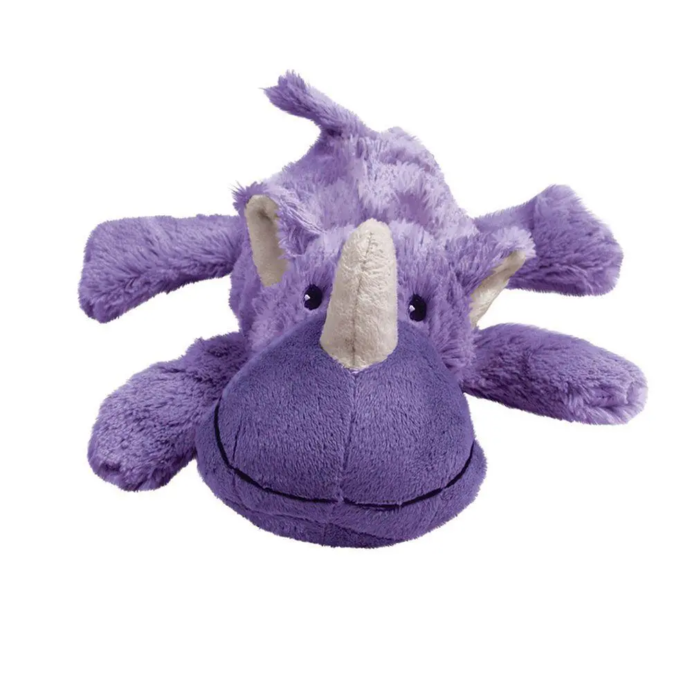 Kong Rosie Rhino Cozie Plush Dog Toy 1