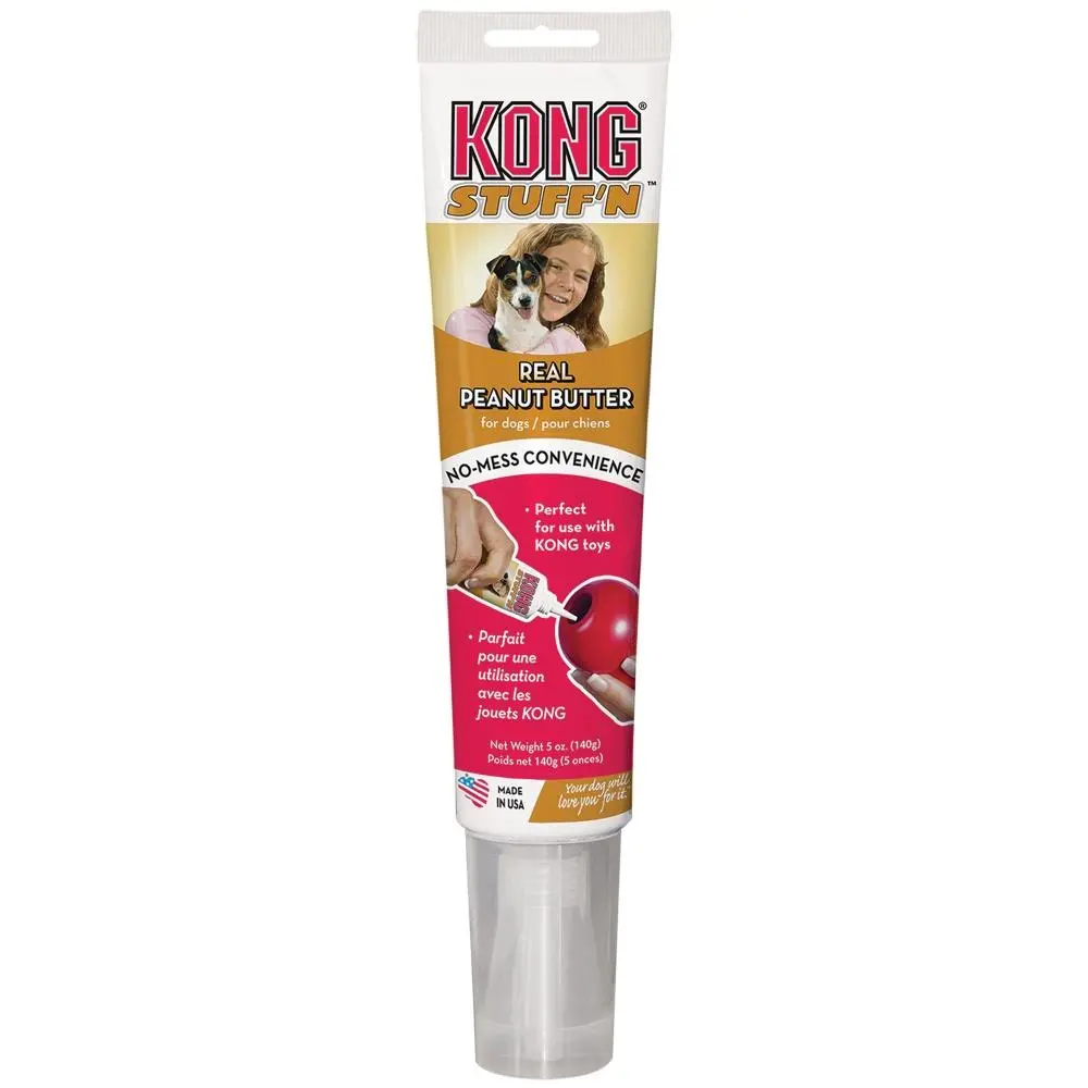 Kong Stuff'n Real Peanut Butter Dog Treat Tube 1