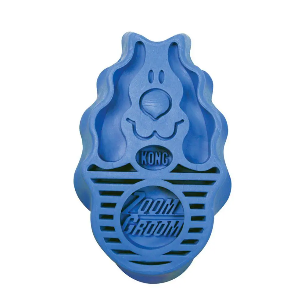 Kong Zoomgroom Brush For Dogs & Puppies 1
