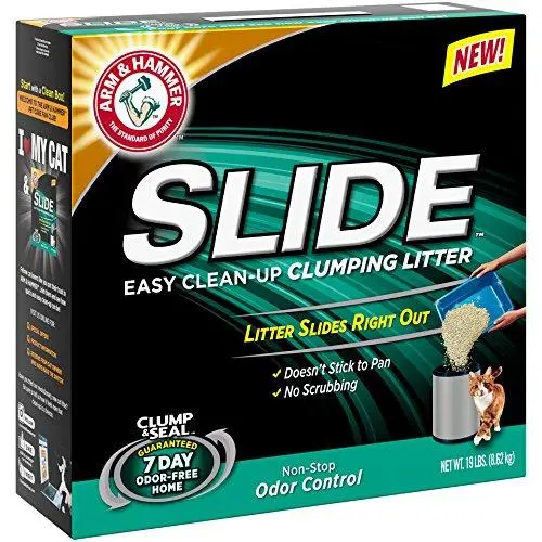 Arm & Hammer Slide Odor Control Easy Clean-Up Clumping Cat Litter 1