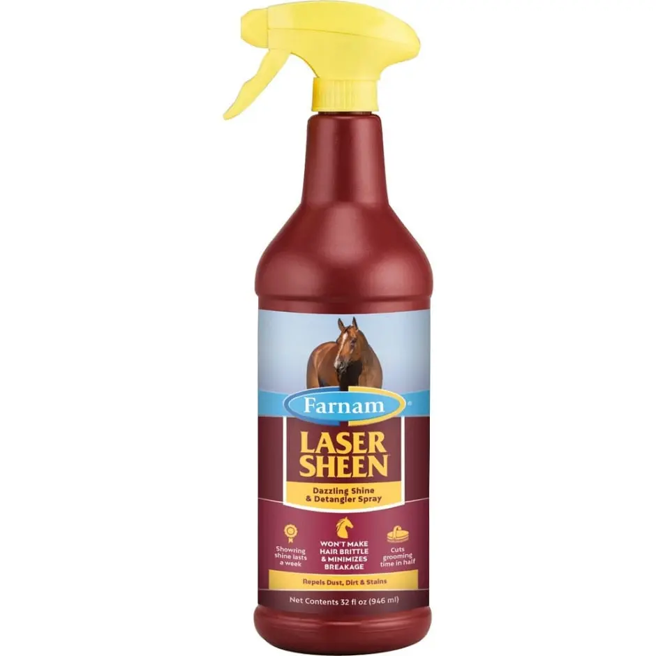Laser Sheen Horse Detangler Spray 1