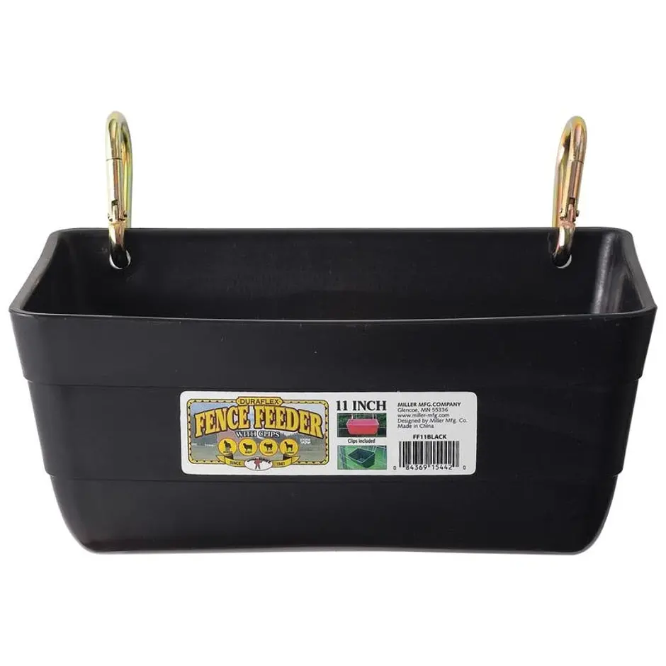 Little Giant 11" Fence Feeder W/Snaps 1