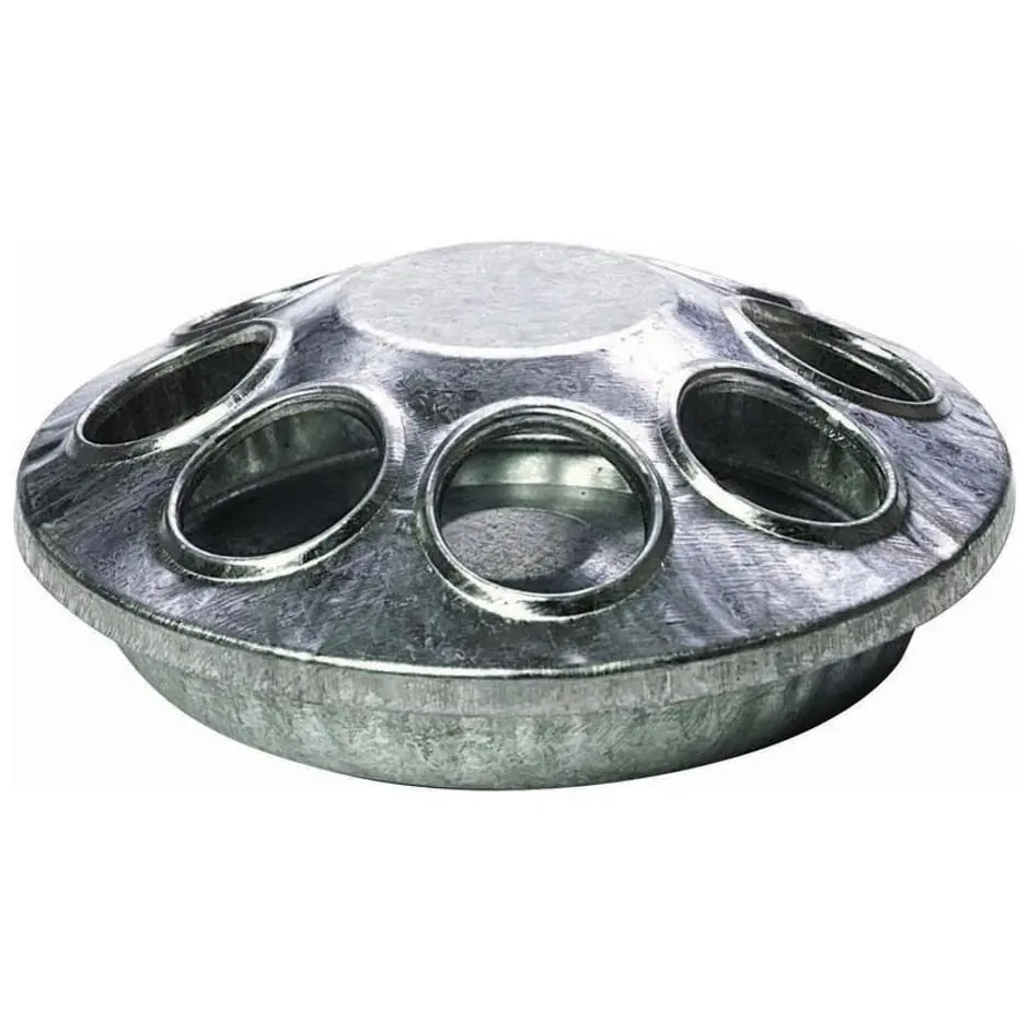 Little Giant 8 Hole Metal Poultry Feeder Galv 1
