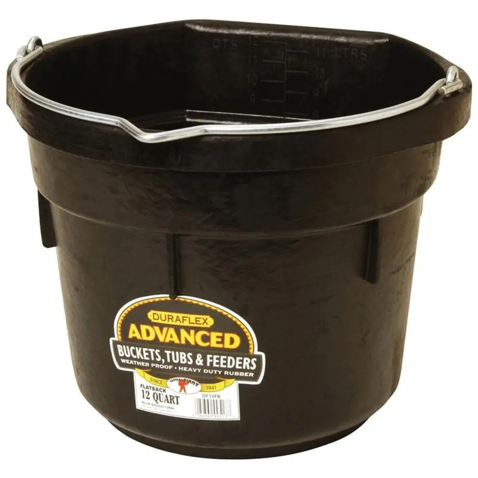 Little Giant Duraflex Rubber Flat Back Bucket 1