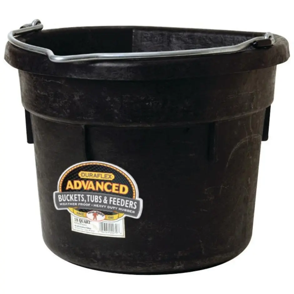 Little Giant Duraflex Rubber Flat Back Bucket 1