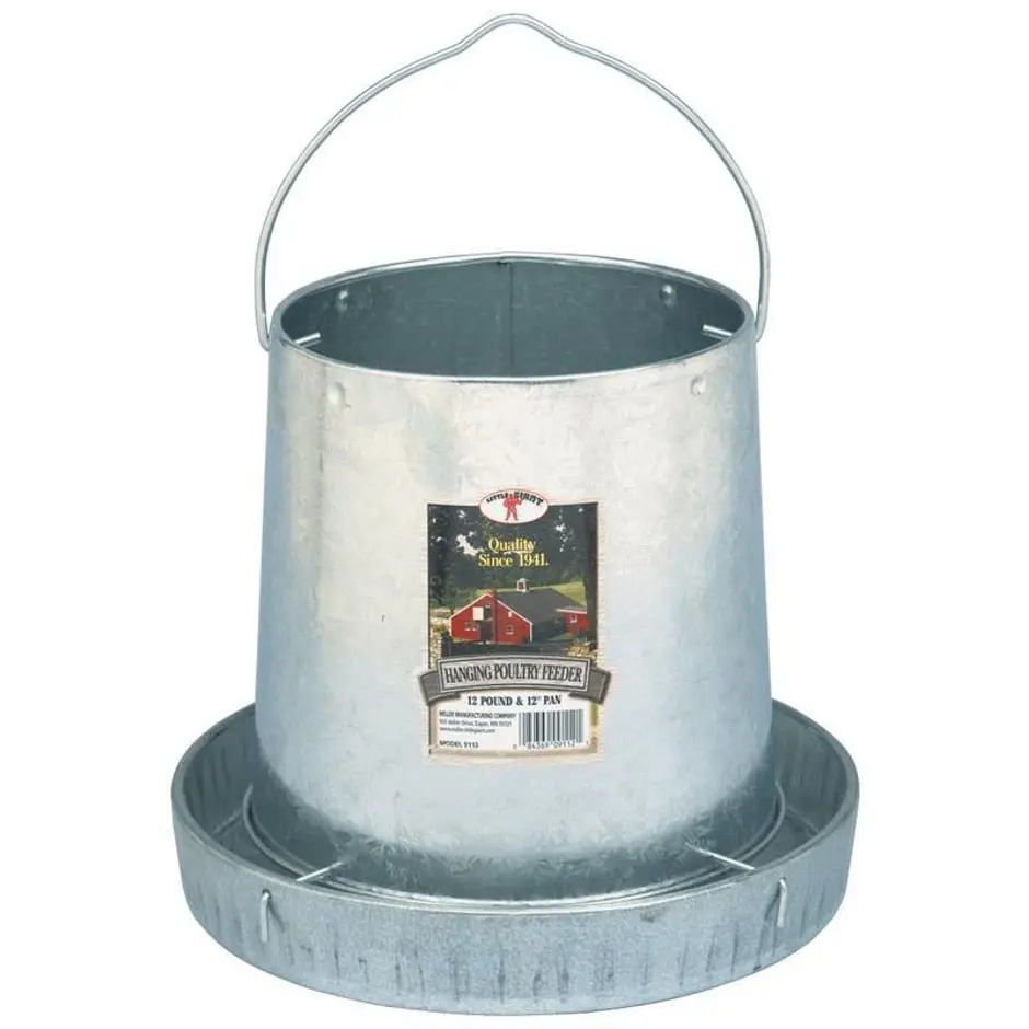 Little Giant Galv Hanging Poultry Feeder 1