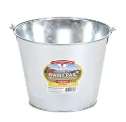 Little Giant Galvanized Dairy Pail 1