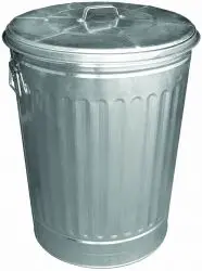 Little Giant Galvanized Garbage Can 1