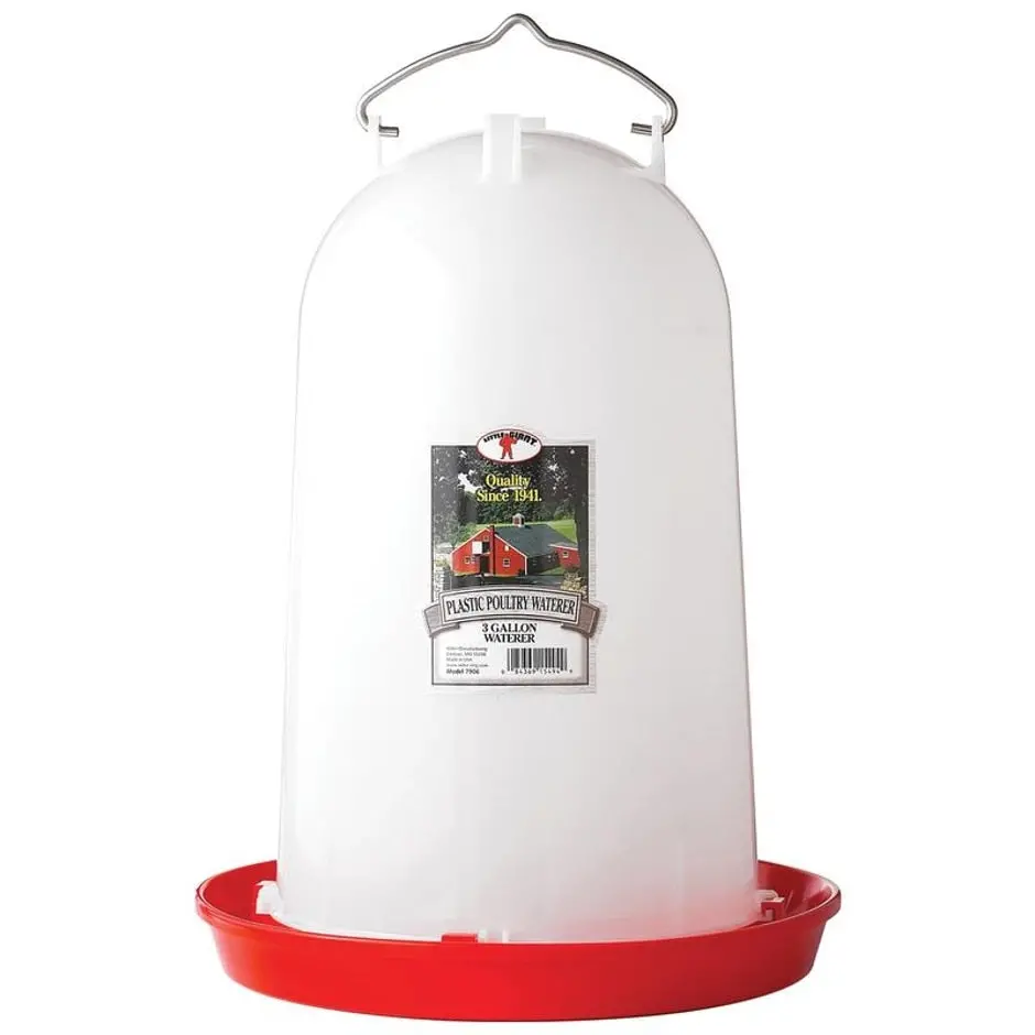 Little Giant Hanging Poultry Waterer Plastic 1