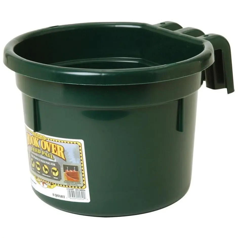 Little Giant Plastic Hook Over Feed Pail 1