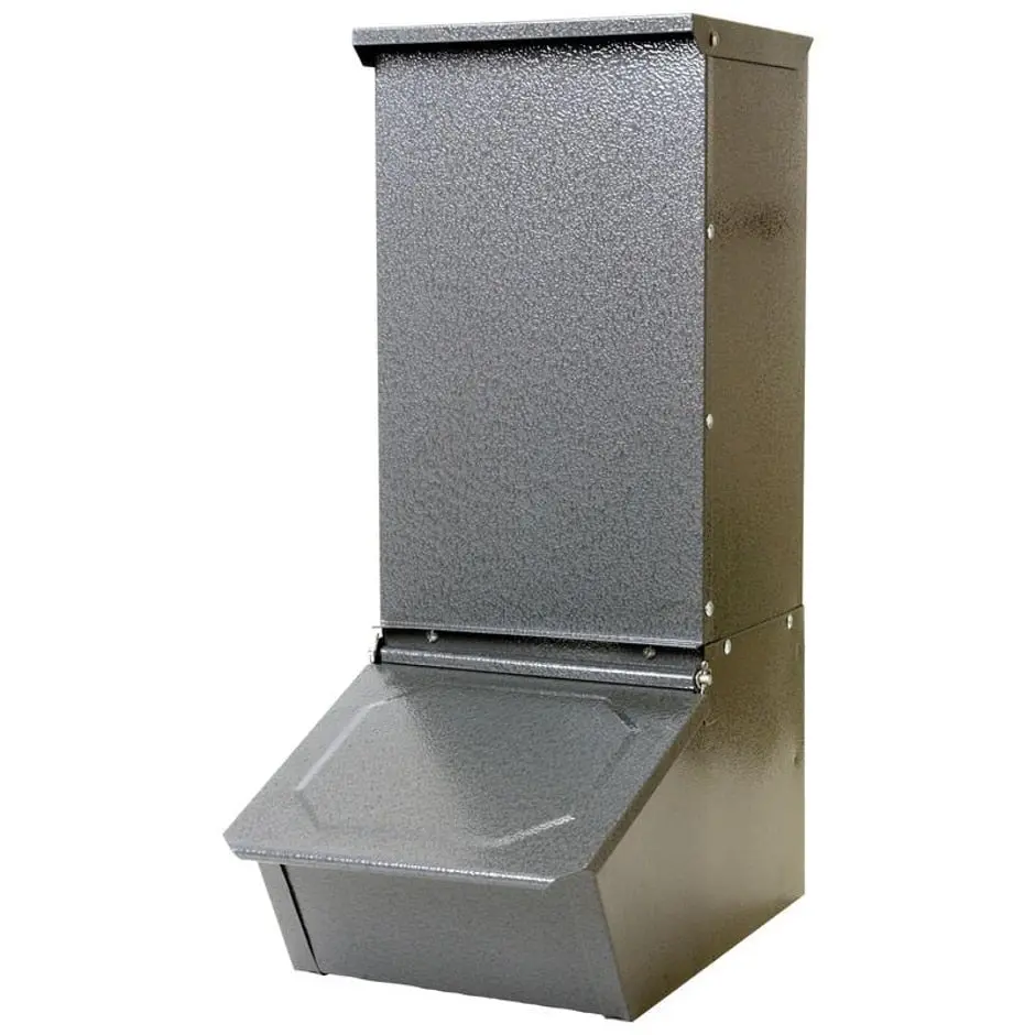 Little Giant Single Door Hog Feeder Galvanized 1
