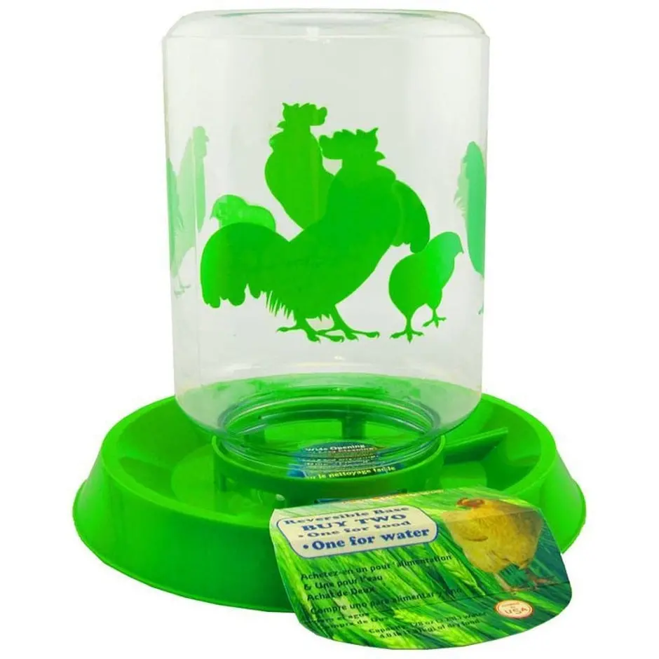 Lixit Chicken Feeder/Waterer Combo 1