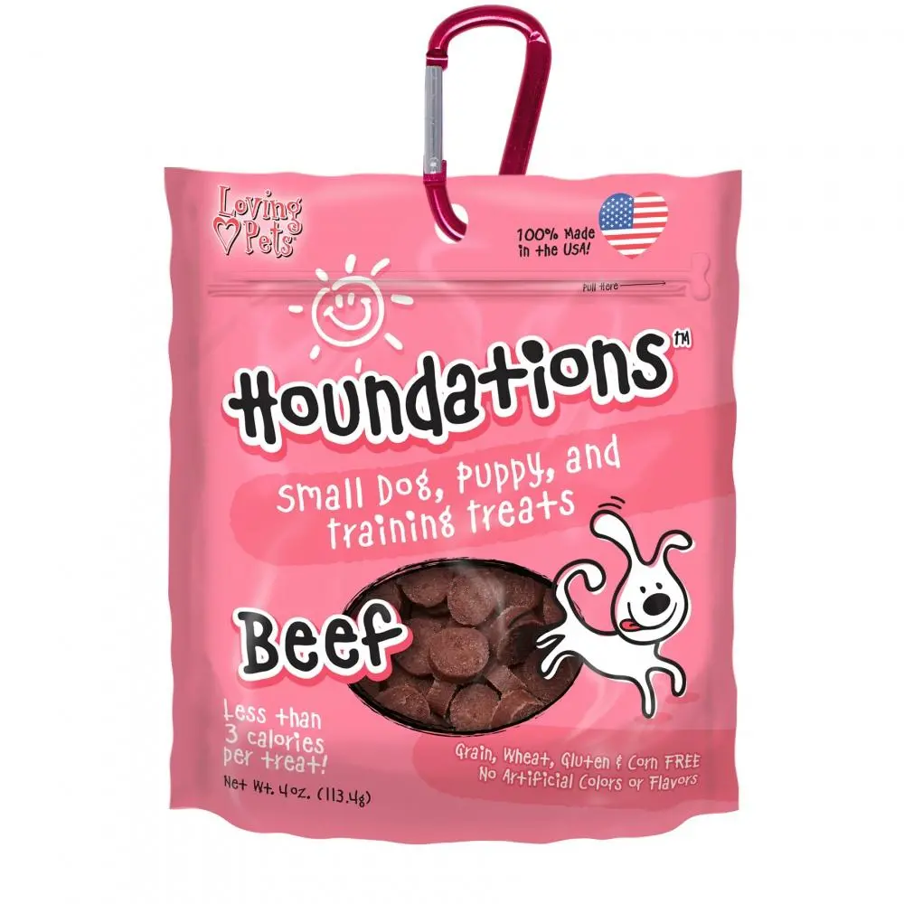 Loving Pets Houndations Grain Free Beef Training Dog Treats 1