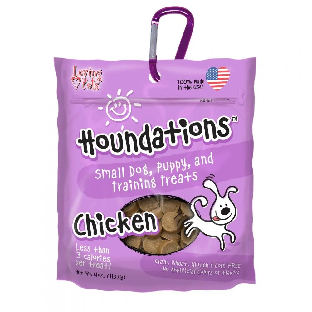 Loving Pets Houndations Grain Free Chicken Training Dog Treats 1