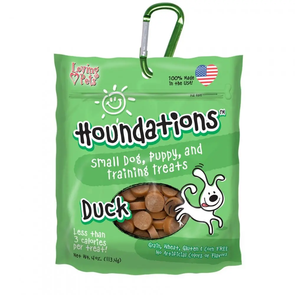 Loving Pets Houndations Grain Free Duck Training Dog Treats 1