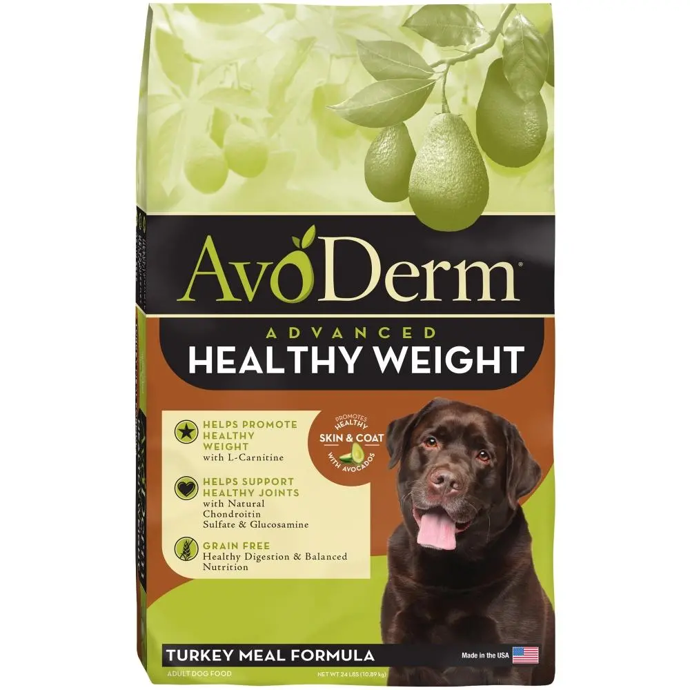 Avoderm Grain Free Advanced Healthy Weight Turkey Meal Recipe Dry Dog Food 1