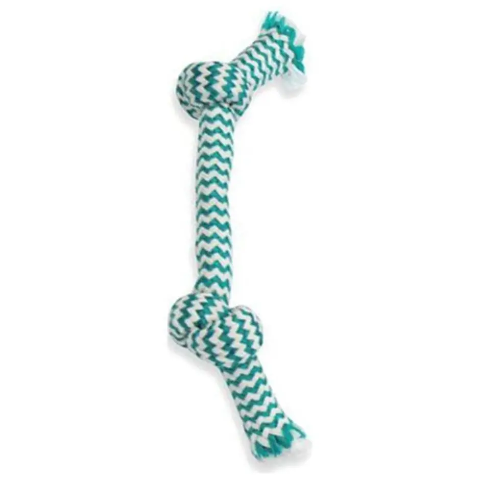 Mammoth Extra Fresh 2 Knot Bone Dog Toy 1