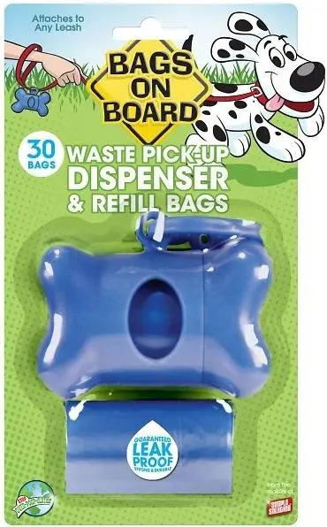 Bags On Board Blue Bone Dispenser 1