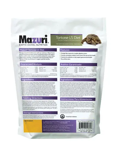 Mazuri® Tortoise Ls Diet 2