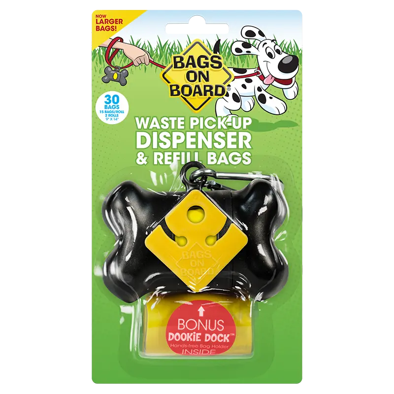 Bags On Board Bone Waste Pick-Up Bags Dispenser 1