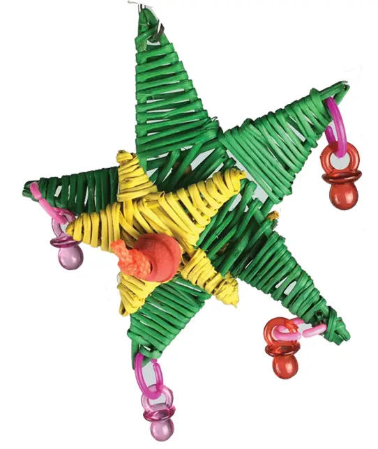 A&E Happy Beaks Star Power Bird Toy 1