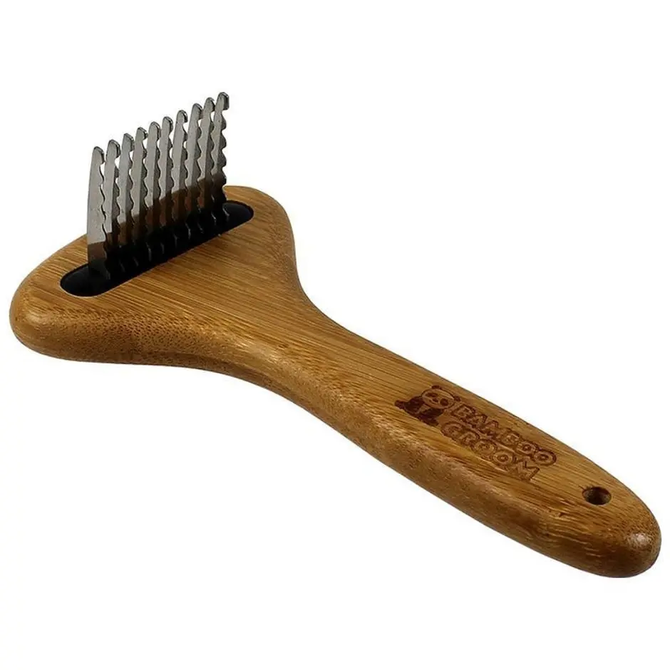 Bamboo Groom Dematting Rake 1