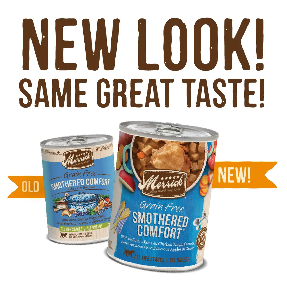 Merrick Grain Free Smothered Comfort Canned Dog Food 2