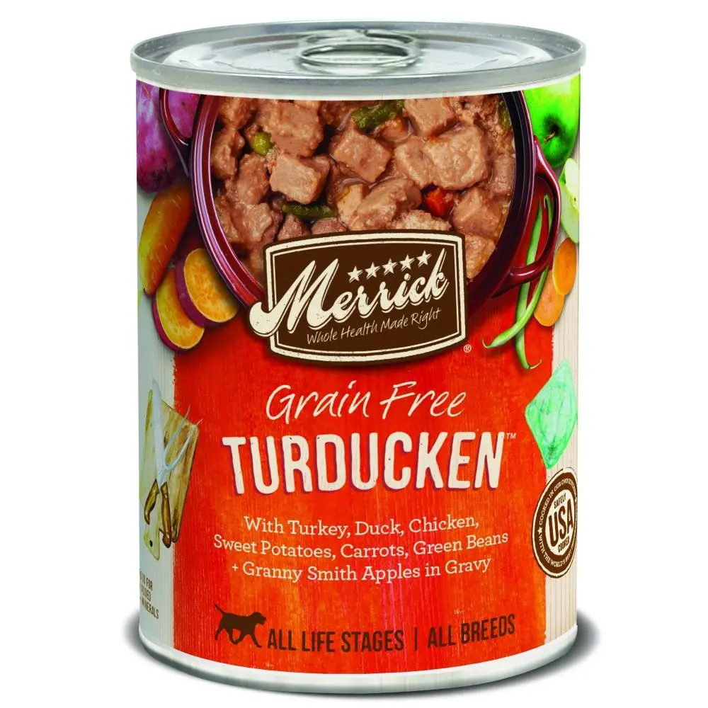 Merrick Grain Free Turducken Canned Dog Food 1