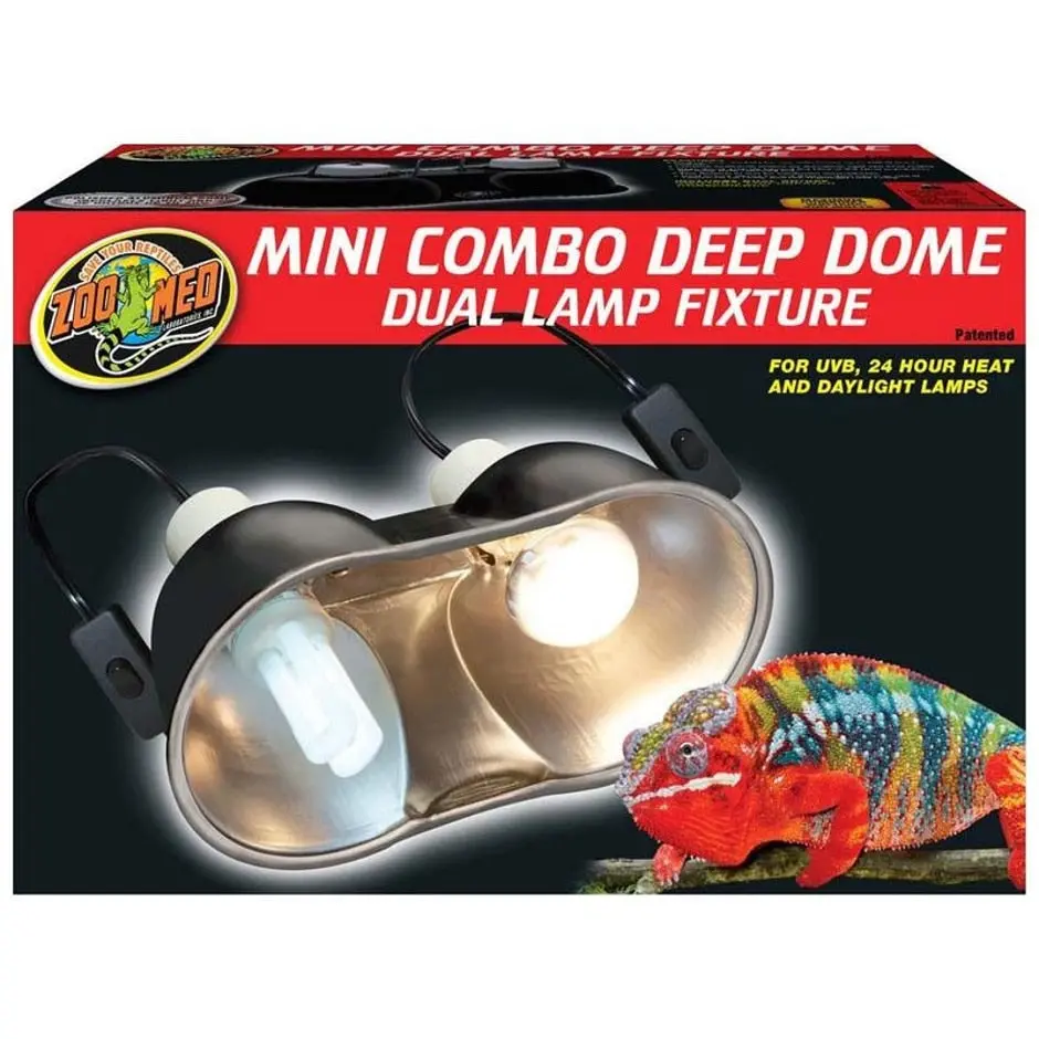Zoo Med Mini Combo Deep Dome Lamp Fixture 1