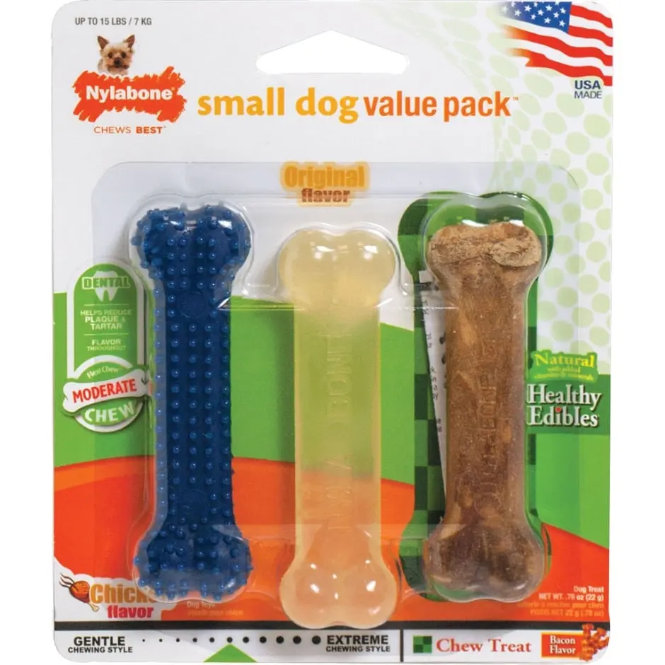 Moderate Chew Small Dog Variety Pack 1