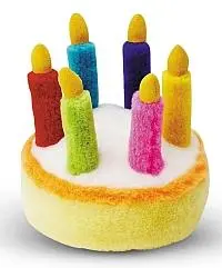 Multipet Birthday Cake Dog Toy 1